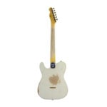 Fender 2023 Limited Edition Reverse 1960 Tele Custom Shop Heavy Relic, Aged Olympic White 3-Colour