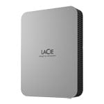 LaCie 5TB Mobile Drive USB3.2 USB-C TB4/USB4 Ready Silver PC/MAC