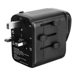 Bitmore World to World International Travel Charger with 2 USB A Charging Ports 175+ Countries