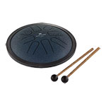 Meinl Sonic Energy Small Steel Tongue Drum, Navy Blue, G Minor, 8 Notes, 7" / 18 cm Diameter