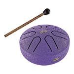 Meinl Sonic Energy Pocket Steel Tongue Drum, Purple, A Major, Lotus Flower, 3" / 7.6 cm diameter