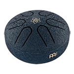 Meinl Sonic Energy Pocket Steel Tongue Drum, Navy Blue, A Major, Venus Flower, 3" / 7.6 cm diameter