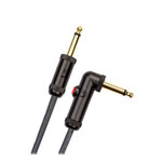 D'Addario Circuit Breaker Instrument Cable, Right Angle, 10 feet
