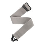D'Addario Auto Lock Polypro Guitar Strap, Silver