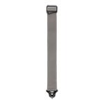 D'Addario Auto Lock Polypro Guitar Strap, Silver