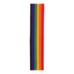 D'Addario Auto Lock Polypro Guitar Strap, Rainbow