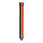 D'Addario Auto Lock Polypro Guitar Strap, Rainbow