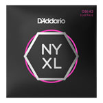 D'Addario NYXL0942 Nickel Wound Electric Guitar Strings, Super Light, 9-42