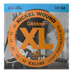D'Addario EXL140 Nickel Wound Electric Guitar Strings, Light Top/Heavy Bottom, 10-52
