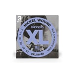 D'Addario EXL116-3D Nickel Wound Electric Guitar Strings, Medium Top/Heavy Bottom, 11-52, 3 Sets