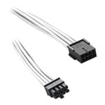 CableMod ModFlex 45cm White Sleeved 8-pin PCIe Cable Extension