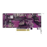 QNAP 2-Port PCIe Gen 3 x8 & Single-Port 10GbE Expansion Card