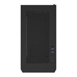 Montech AIR 100 ARGB Tempered Glass micro ATX Case with 4x RGB Fans Black