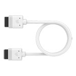 CORSAIR iCUE LINK 600mm Straight/Straight Cable - White