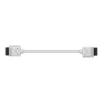 CORSAIR iCUE LINK 100mm Straight/Straight Cables - White