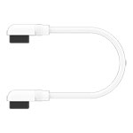 CORSAIR iCUE LINK 135mm Slim 90°/Slim 90° Cables - White