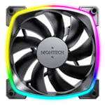 Montech AX120 PWM Black 120mm ARGB Case Fan