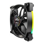 Montech RX120 PWM Black 120mm Reversible ARGB Case Fan