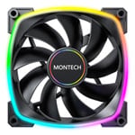 Montech AX140 PWM Black 140mm ARGB Case Fan