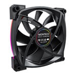 Montech AX140 PWM Black 140mm ARGB Case Fan