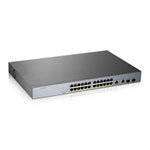 Zyxel 24-Port GS1350-26HP Smart Managed PoE Gigabit Switch with GbE Uplink