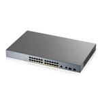 Zyxel 24-Port GS1350-26HP Smart Managed PoE Gigabit Switch with GbE Uplink