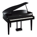 Yamaha CLP 765GP Digital Piano Polished Ebony LN141261 CLP 765GP DEMO SCAN UK