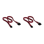 Corsair Premium Black/Red Individually Sleeved Standard Kit Type-5 PSU Cables