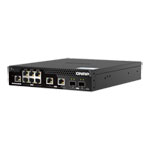 QNAP 10-Port Layer 2 Web Managed Half-Width Rackmount PoE++ Switch for SMB Network Deployment