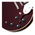 Epiphone Noel Gallagher Riviera (Incl. Hard Case) Dark Red Wine