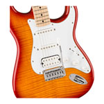 (Open Box) Squier - Affinity Strat FMT HSS - Sienna Sunburst
