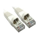Xclio 3M CAT 6A LSZH RJ45 White Moulded Snagless Ethernet Cable