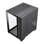 GameMax Mini Infinity Tempered Glass Black Micro-ATX PC Gaming Case