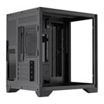 GameMax Mini Infinity Tempered Glass Black Micro-ATX PC Gaming Case