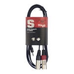 Stagg 3.5mm Jack to 2 x XLR Cable (2 Metres/6 Feet)