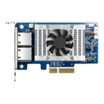 QNAP QXG-10G2T-X710 2-Port PCIe Gen3 x4 10GbE NBASE-T Network Expansion Card