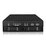 ICY DOCK ToughArmor 2 Bay 2.5”  SATA HDD/SSD Mobile Rack Enclosure For External 5.25" Bay
