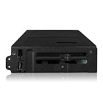 ICY DOCK ToughArmor 2 Bay 2.5”  SATA HDD/SSD Mobile Rack Enclosure For External 5.25" Bay