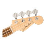 Fender Fullerton Precision Bass Uke, Walnut Fingerboard, Tortoiseshell Pickguard, Olympic White