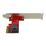 StarTech.com x4 PCIe 3.0 to SFF-8643 for PCIe NVMe U.2 SSD Host Adapter Card