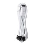 CableMod C-Series Pro White Sleeved 12VHPWR StealthSense PCI-e Cable for CORSAIR