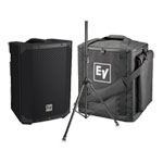 Electrovoice Everse8 Portable PA System, Tote Bag & Stand Bundle