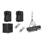 RCF Digital Active Speaker System Bundle with RCF Sub 8003-AS II