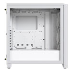 Corsair 4000D RGB Airflow White Chassis + Corsair RM750 White PSU Bundle
