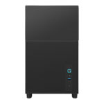 CiT Jupiter Black MicroATX PC Case with 8-Inch LCD Screen