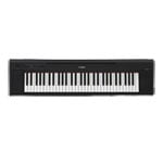 Yamaha NP-15 Piaggero Portable Piano-Style Keyboard - Black