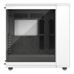 Fractal North XL Chalk White Clear Tint Tempered Glass Mid Tower Case