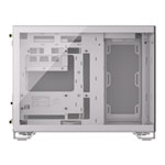 Corsair 2500X White Dual Chamber Tempered Glass Micro ATX PC Case