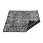 DRUMnBASE Vintage Persian Drum Stage Rug Grey - 185x160cm
