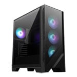 MSI MAG FORGE 320R Airflow Black Mid Tower PC Case